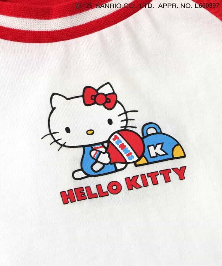 BREEZE x Sanrio Hello Kitty replica prints (80-140cm) for girls (Summer TOPS)