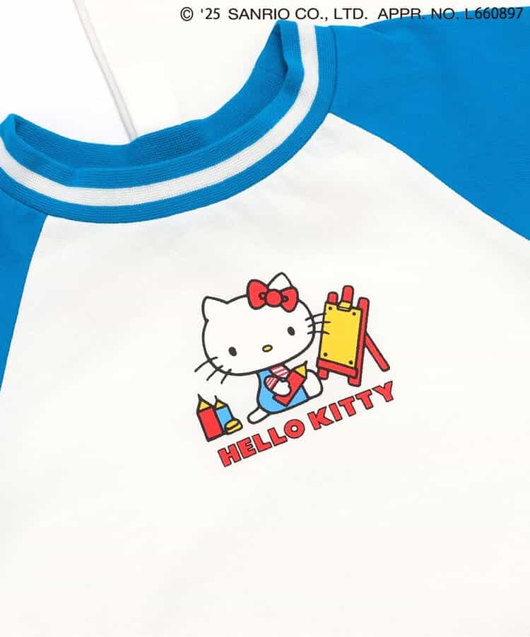 BREEZE x Sanrio Hello Kitty replica prints (80-140cm) for girls (Summer TOPS)