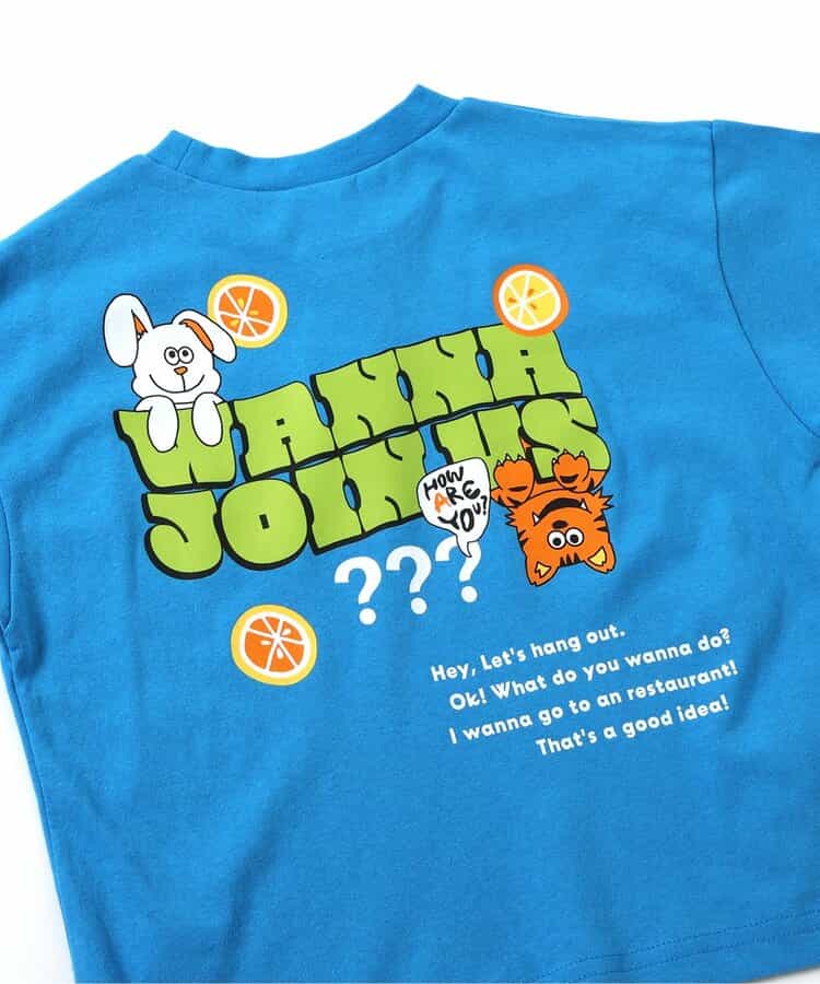 Japanese children's clothing BREEZE printed tops 80-140cm boys/girls summer TOPS