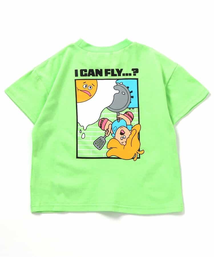 Japanese children's clothing BREEZE printed tops 80-140cm boys/girls summer TOPS