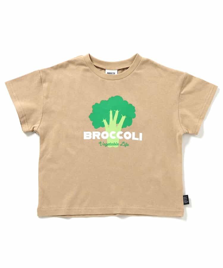 Japanese children's clothing BREEZE printed tops 80-140cm boys/girls summer TOPS
