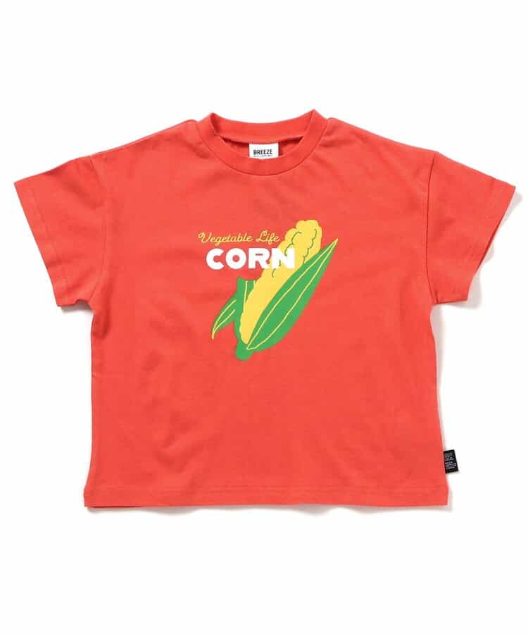 Japanese children's clothing BREEZE printed tops 80-140cm boys/girls summer TOPS