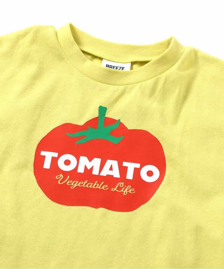 Japanese children's clothing BREEZE printed tops 80-140cm boys/girls summer TOPS
