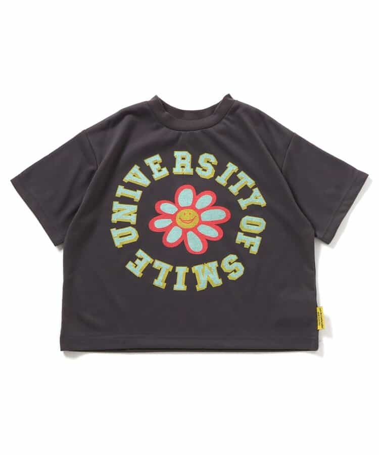 Japanese children's clothing BREEZE quick-drying water-absorbing printed tops 80-140cm boys'/girls' summer TOPS