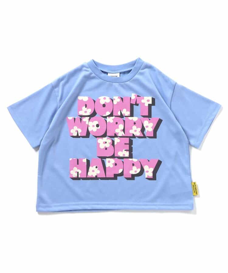Japanese children's clothing BREEZE quick-drying water-absorbing printed tops 80-140cm boys'/girls' summer TOPS
