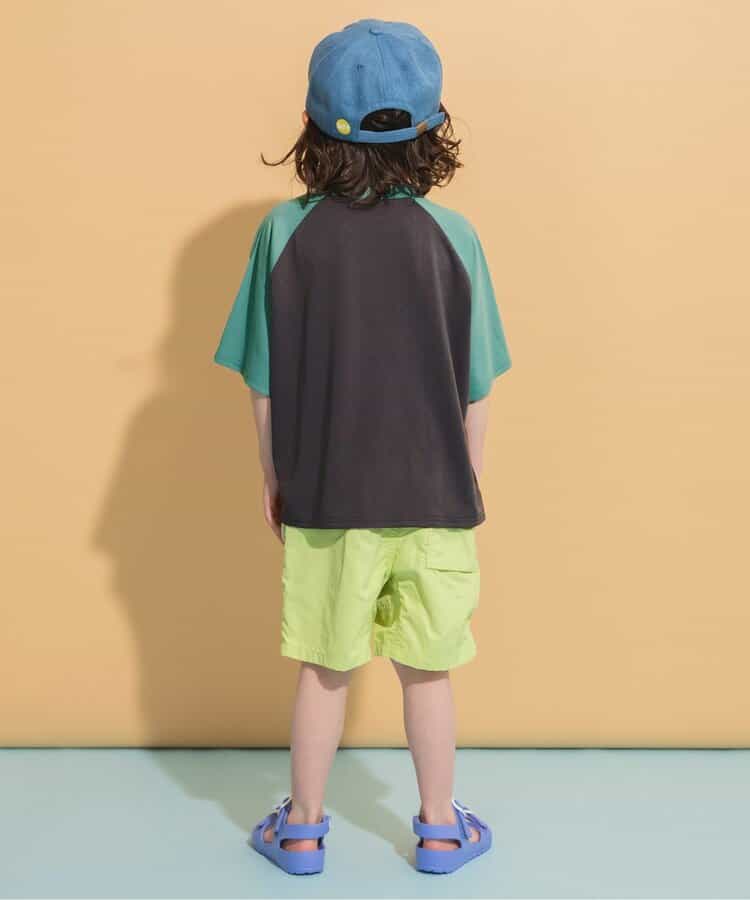 Japanese children's clothing BREEZE water-absorbing quick-drying letter print top 80-140cm boys' summer TOPS
