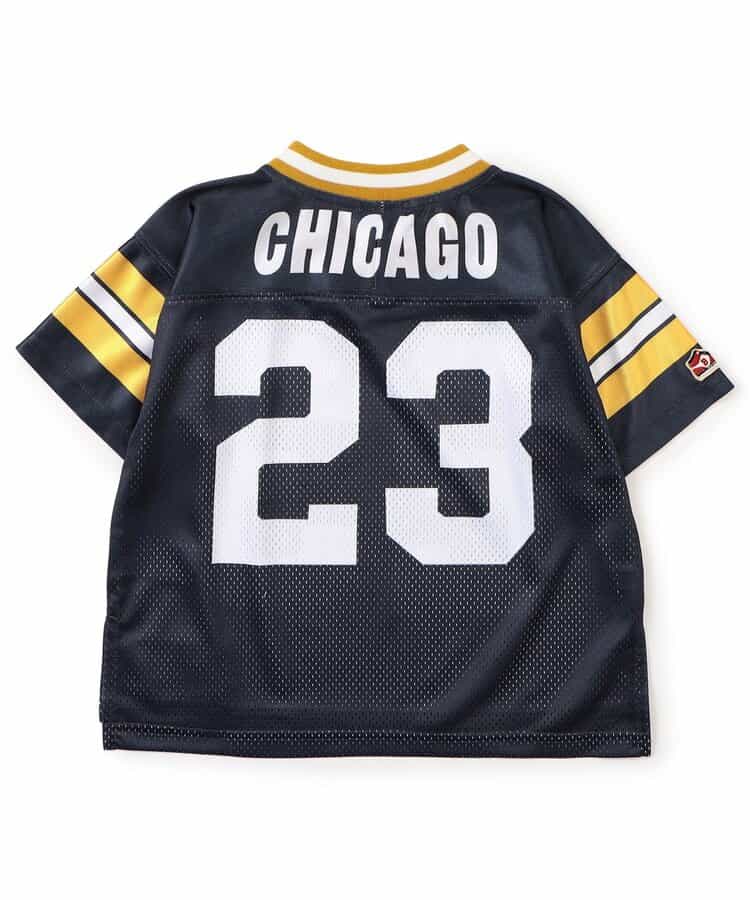 Japanese children's clothing BREEZE mesh numbered sports top 90-140cm boys/girls summer TOPS