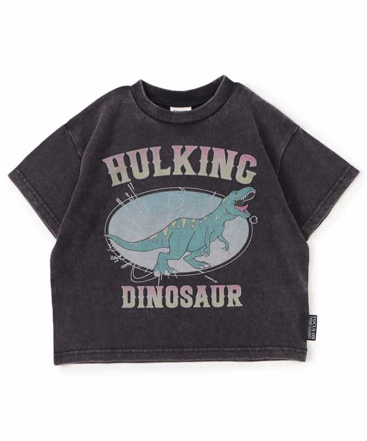 Japanese children's clothing BREEZE dinosaur print pattern top 80-140cm boys' summer TOPS