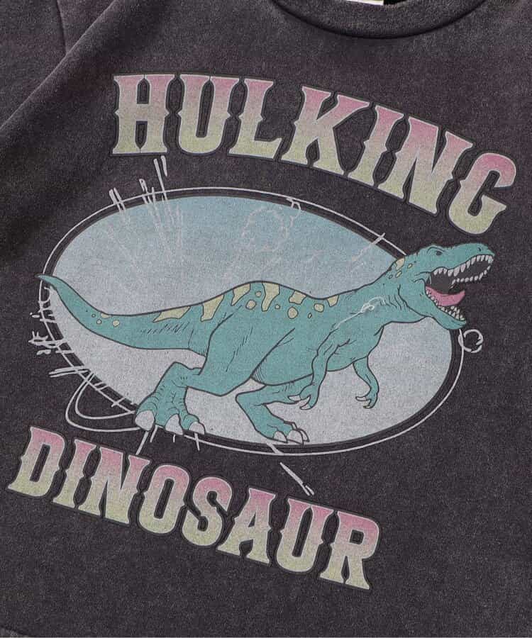 Japanese children's clothing BREEZE dinosaur print pattern top 80-140cm boys' summer TOPS