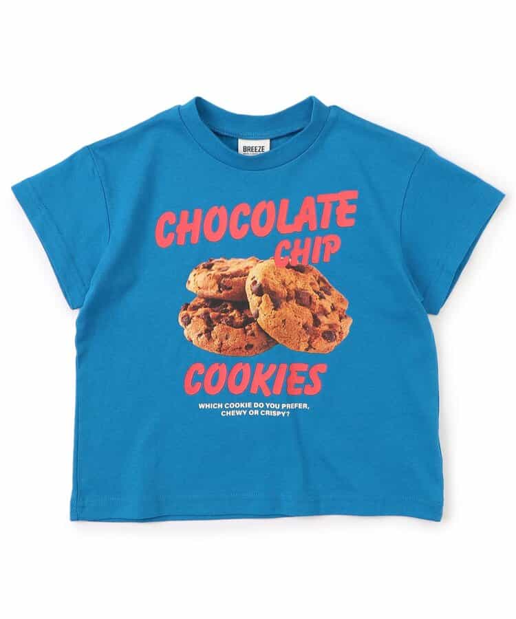 Japanese children's clothing BREEZE printed pattern tops 80-140cm boys/girls summer TOPS