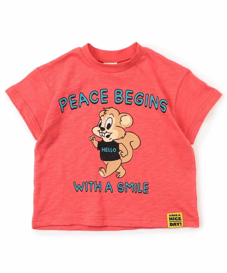 Japanese children's clothing BREEZE printed pattern top 80-140cm boys' summer TOPS