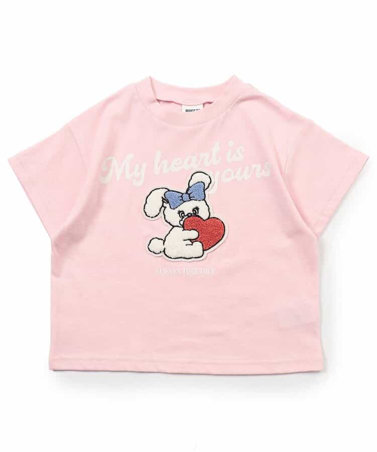 Japanese children's clothing BREEZE fur pattern top 80-140cm boys/girls summer TOPS