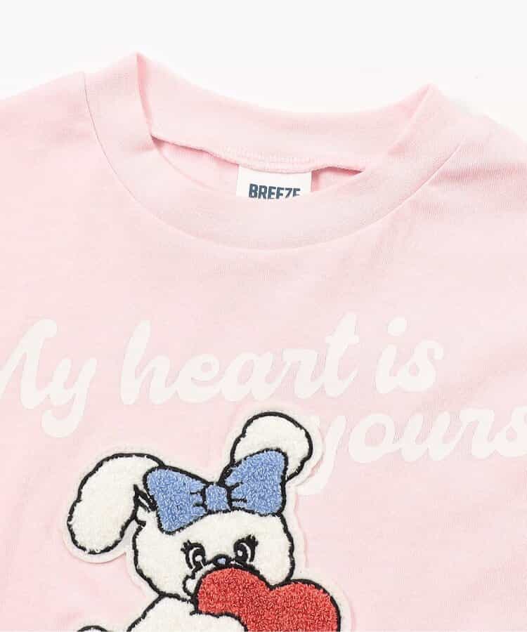 Japanese children's clothing BREEZE fur pattern top 80-140cm boys/girls summer TOPS