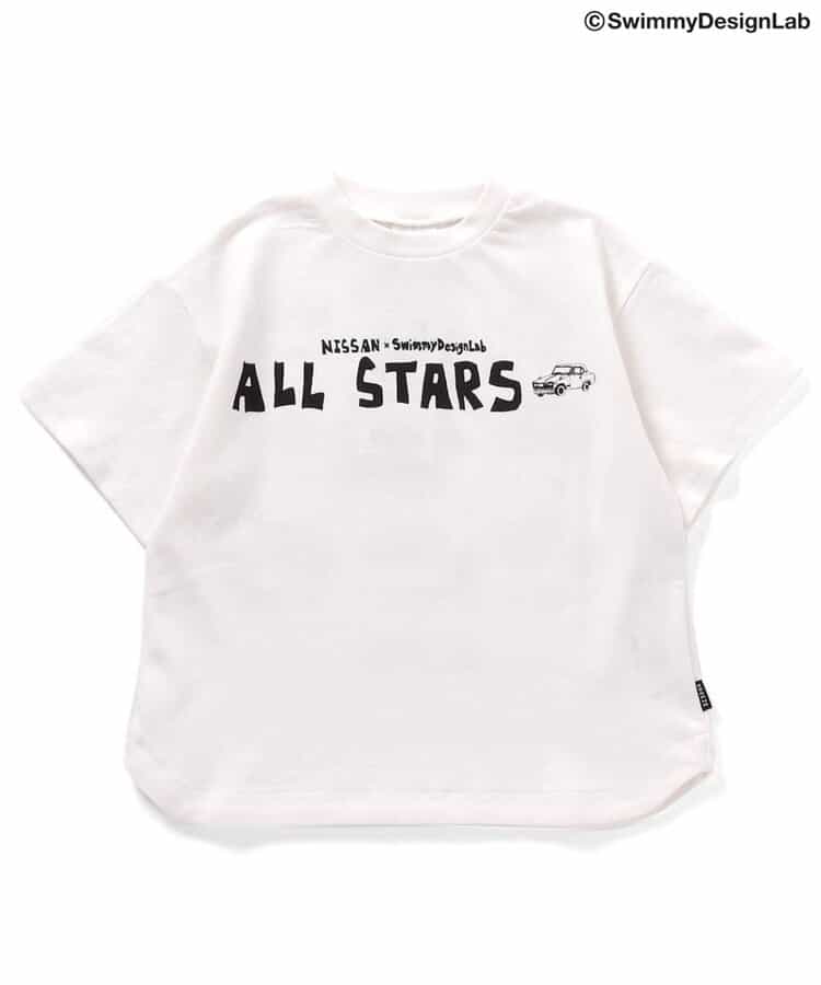 Japanese children's clothing BREEZE car print top 80-140cm boys' summer TOPS