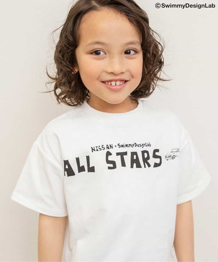 Japanese children's clothing BREEZE car print top 80-140cm boys' summer TOPS