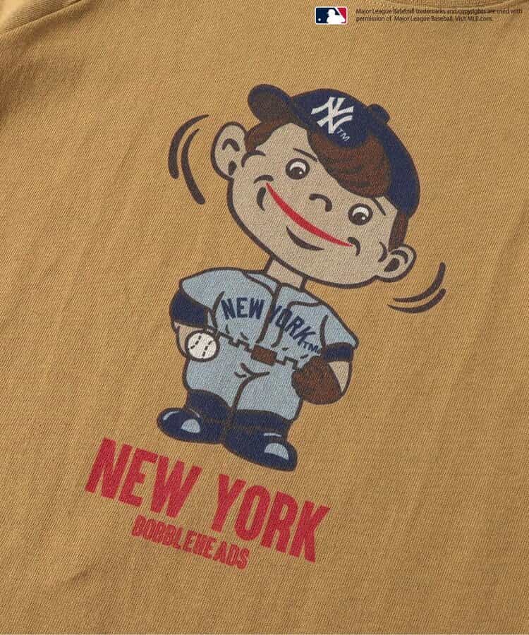 Japanese children's clothing BREEZE x MLB printed top 80-140cm boys' summer TOPS