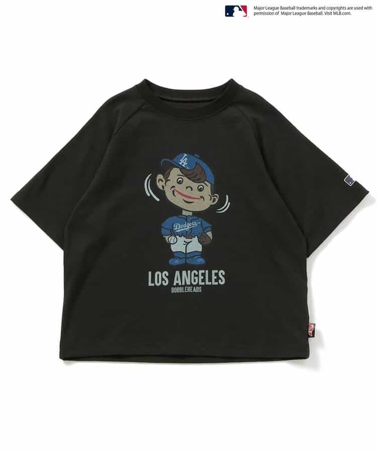 Japanese children's clothing BREEZE x MLB printed top 80-140cm boys' summer TOPS