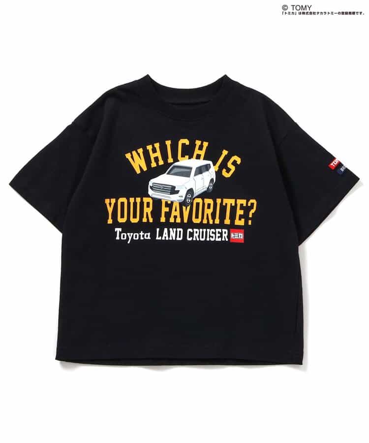 BREEZE x TOMICA Printed Tops (80-130cm) for Boys (Summer)