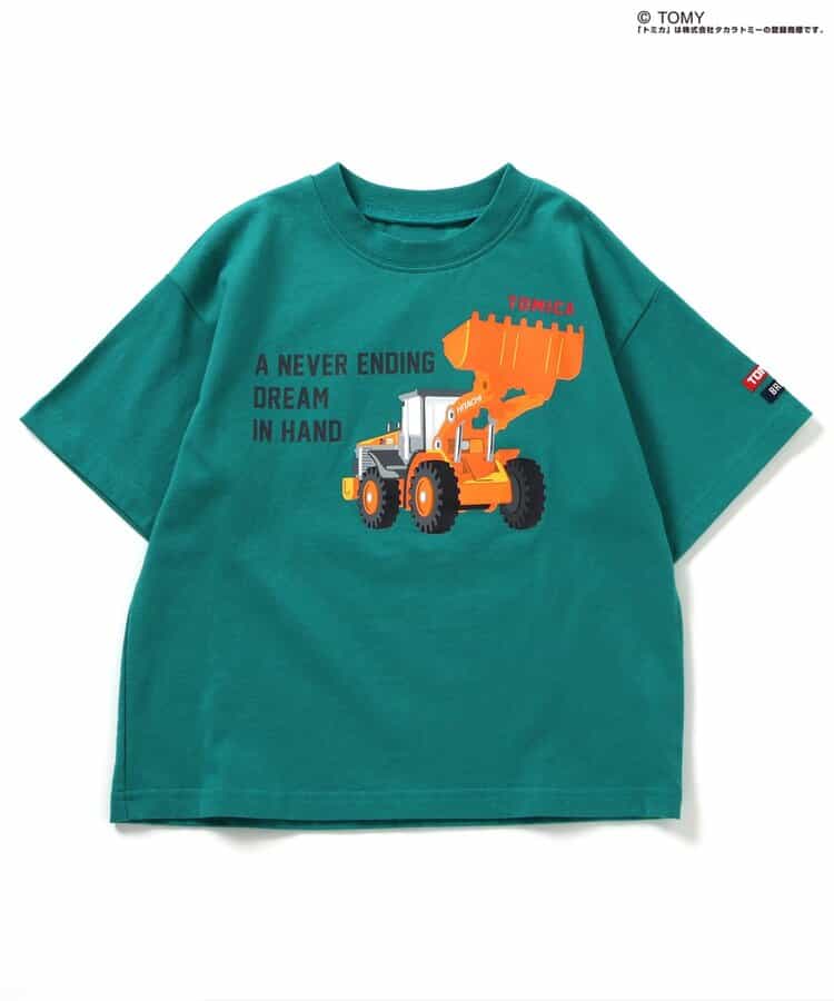 BREEZE x TOMICA Printed Tops (80-130cm) for Boys (Summer)