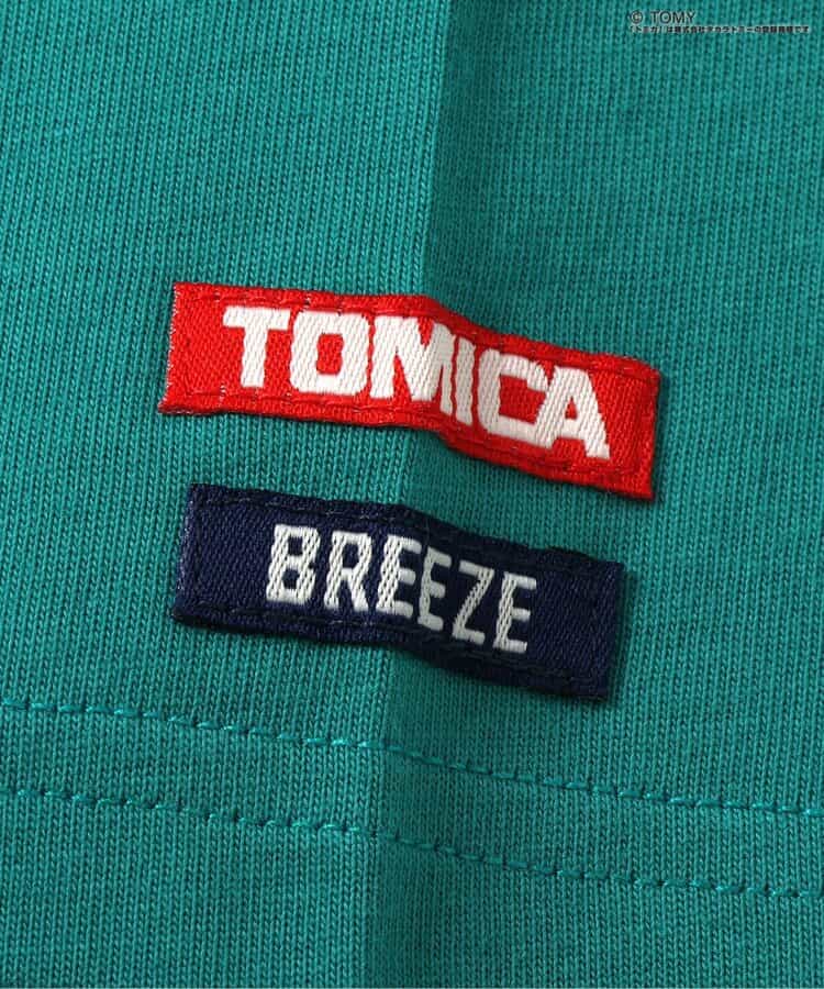 BREEZE x TOMICA Printed Tops (80-130cm) for Boys (Summer)