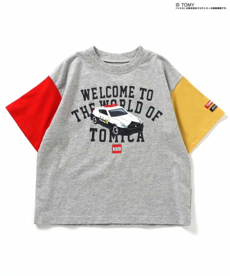 BREEZE x TOMICA Printed Tops (80-130cm) for Boys (Summer)
