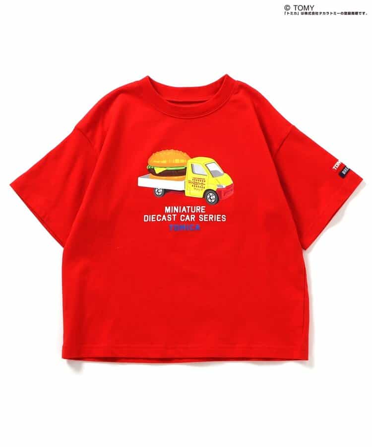 BREEZE x TOMICA Printed Tops (80-130cm) for Boys (Summer)