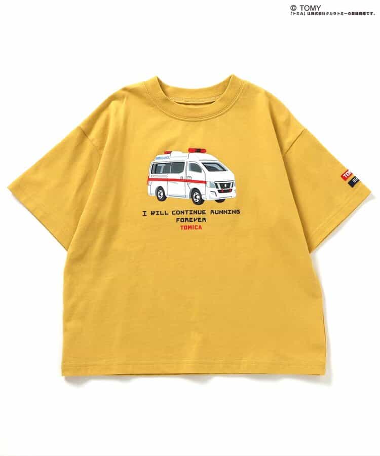 BREEZE x TOMICA Printed Tops (80-130cm) for Boys (Summer)