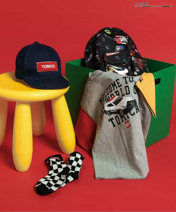 BREEZE x TOMICA Printed Tops (80-130cm) for Boys (Summer)