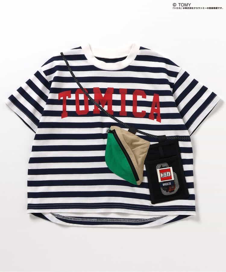 BREEZE x TOMICA Printed Tops (80-130cm) for Boys (Summer)