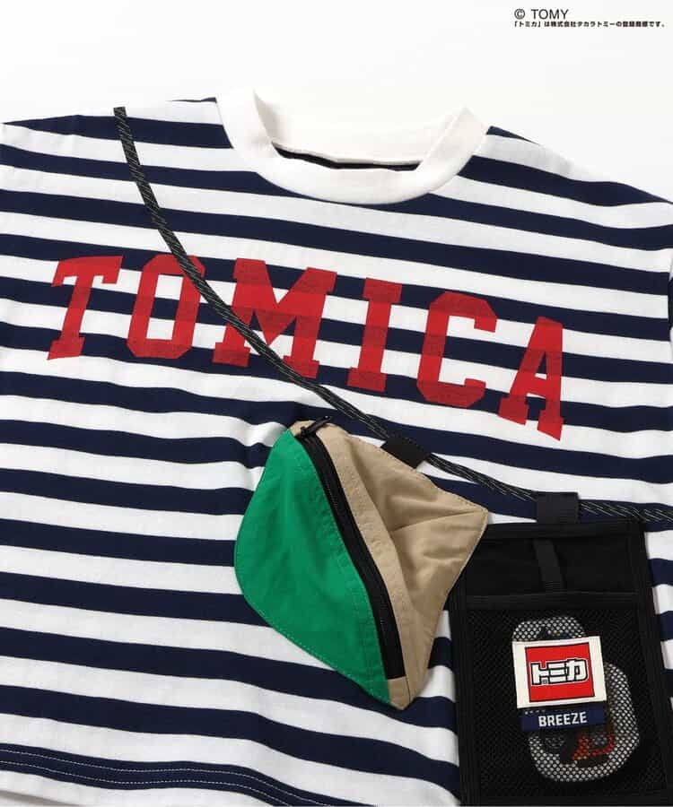 BREEZE x TOMICA Printed Tops (80-130cm) for Boys (Summer)