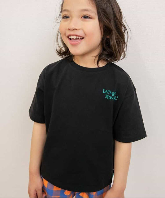 Japanese children's clothing BREEZE drawstring hem top 80-140cm boys' summer TOPS