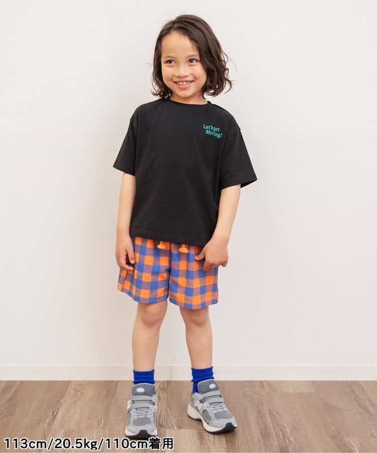 Japanese children's clothing BREEZE drawstring hem top 80-140cm boys' summer TOPS