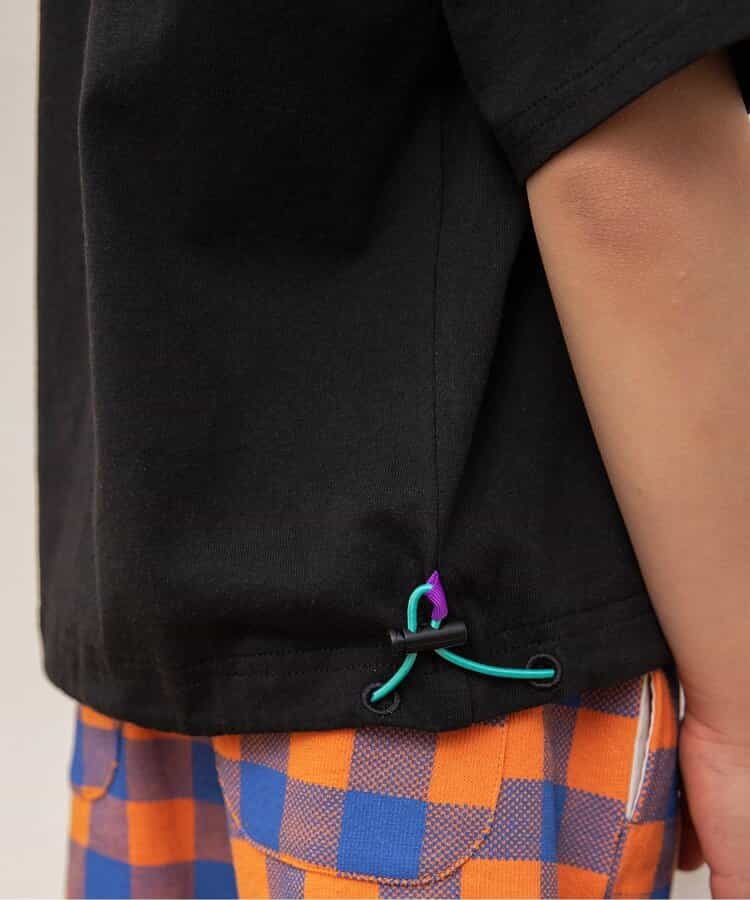 Japanese children's clothing BREEZE drawstring hem top 80-140cm boys' summer TOPS