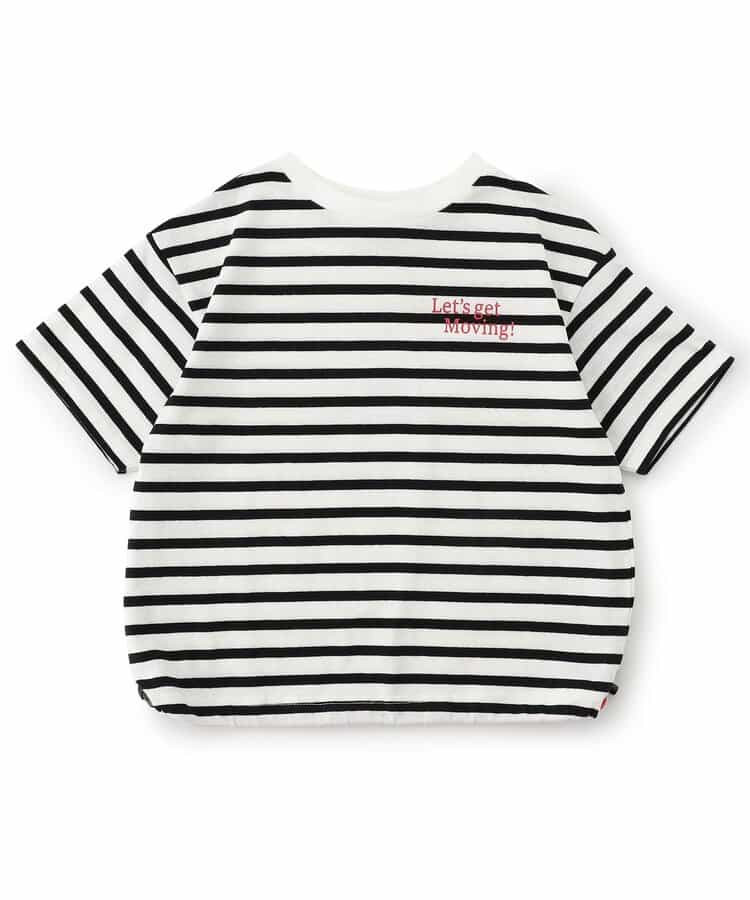 Japanese children's clothing BREEZE drawstring hem top 80-140cm boys' summer TOPS