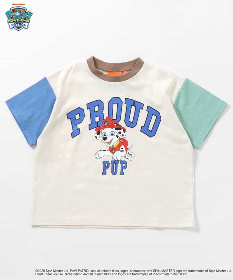 BREEZE x PAW PATROL Short-Sleeved Tops (80-130cm) for Boys and Girls (Summer)