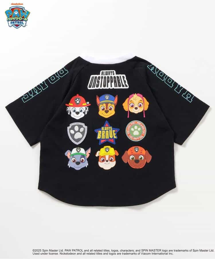 BREEZE x PAW PATROL Short-Sleeved Tops (80-130cm) for Boys and Girls (Summer)