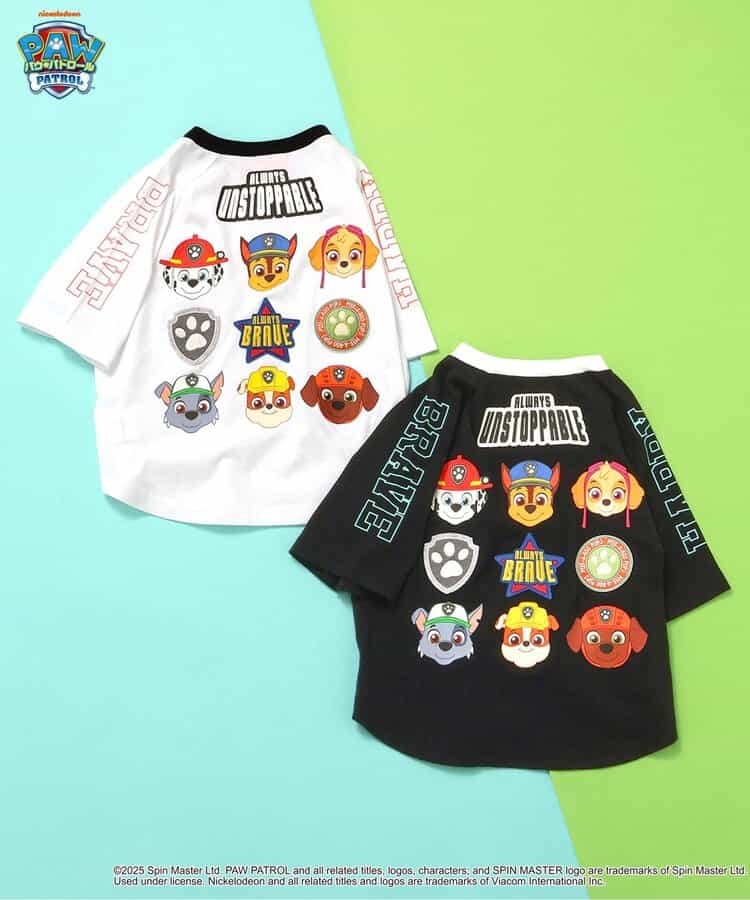 BREEZE x PAW PATROL Short-Sleeved Tops (80-130cm) for Boys and Girls (Summer)