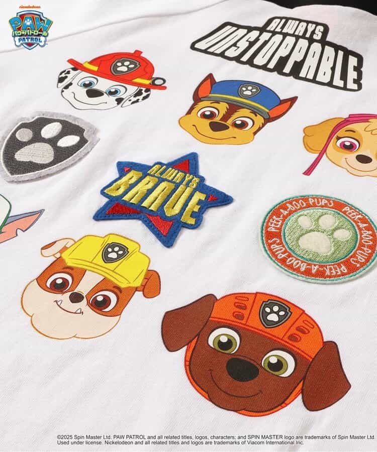 BREEZE x PAW PATROL Short-Sleeved Tops (80-130cm) for Boys and Girls (Summer)