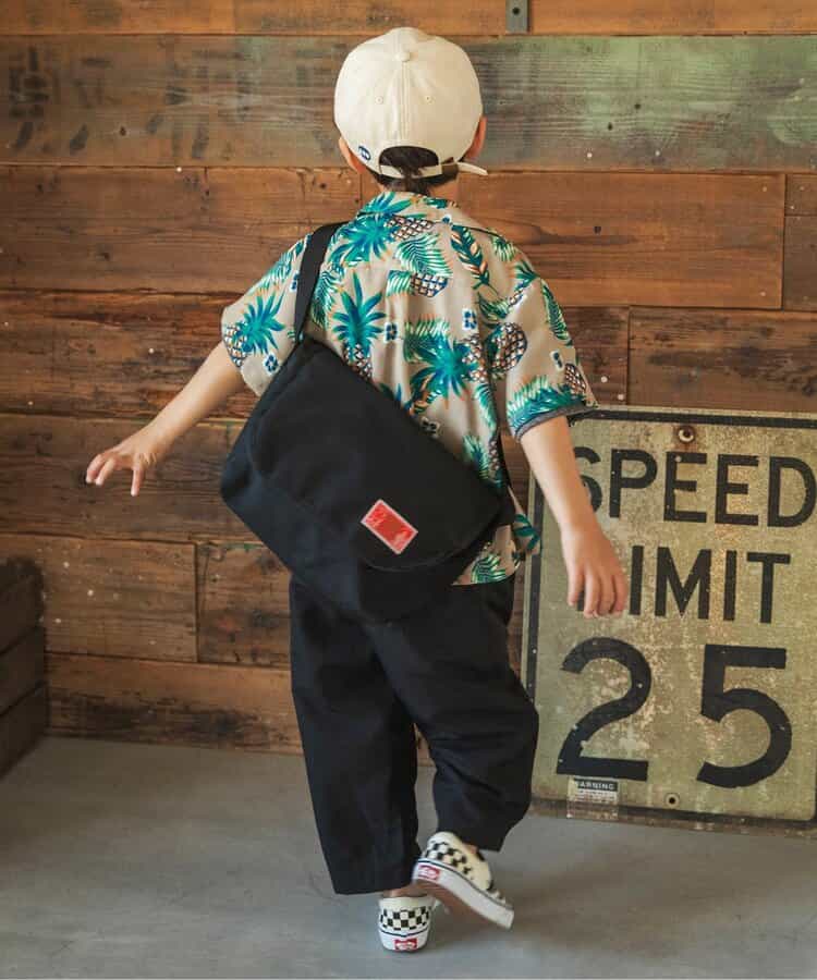 Japanese children's clothing BREEZE quick-drying vacation style shirt 80-140cm boys/girls summer TOPS