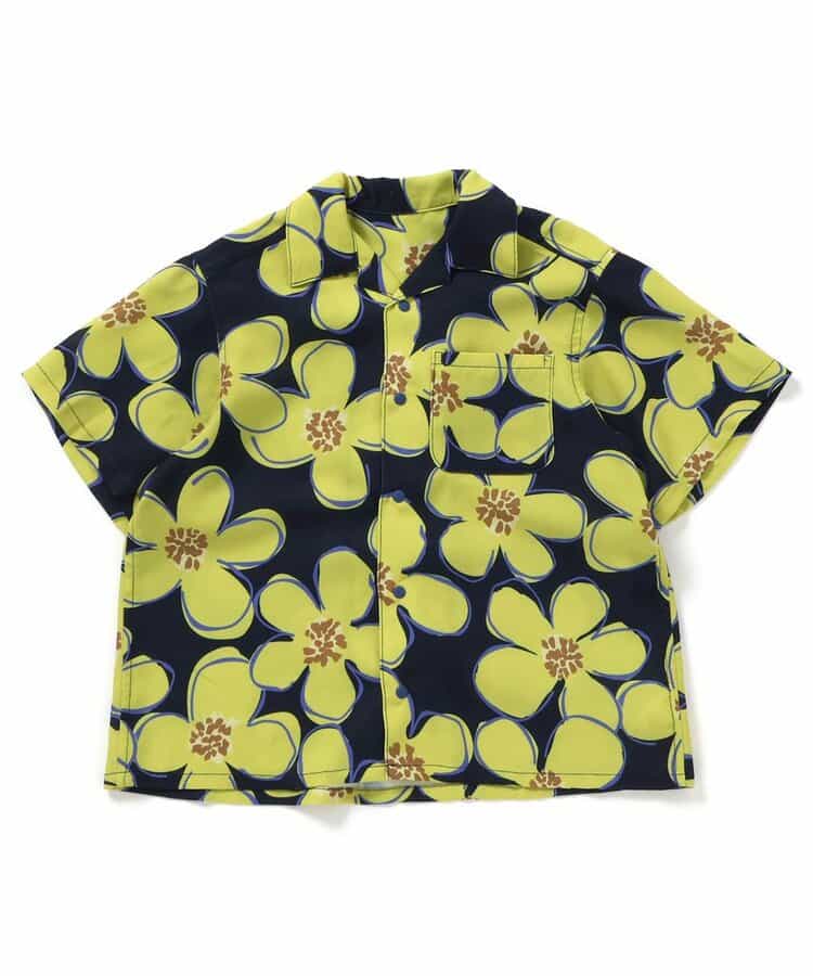 Japanese children's clothing BREEZE quick-drying vacation style shirt 80-140cm boys/girls summer TOPS