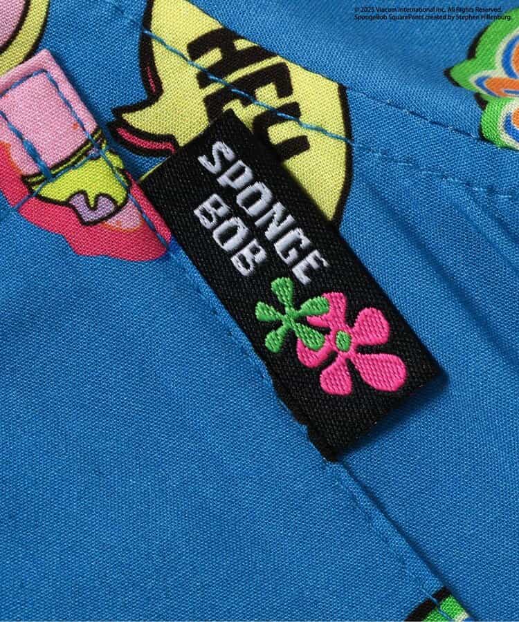 BREEZE x SpongeBob SquarePants Hawaiian Shirt 80-140cm Boys Summer TOPS