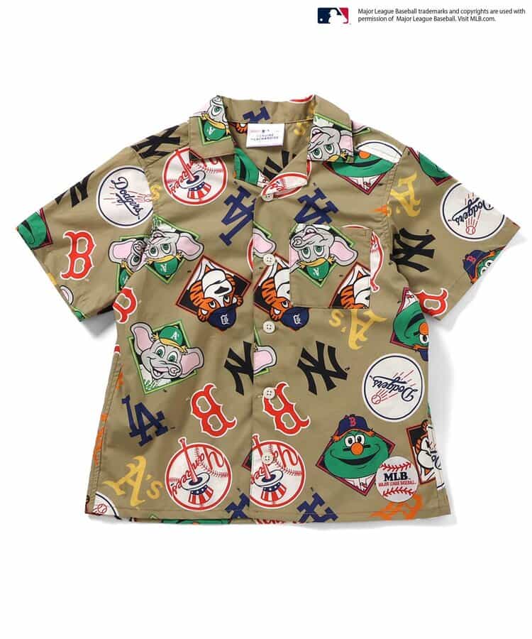 BREEZE x MLB Shirt (80-140cm) for Boys (Summer TOPS)