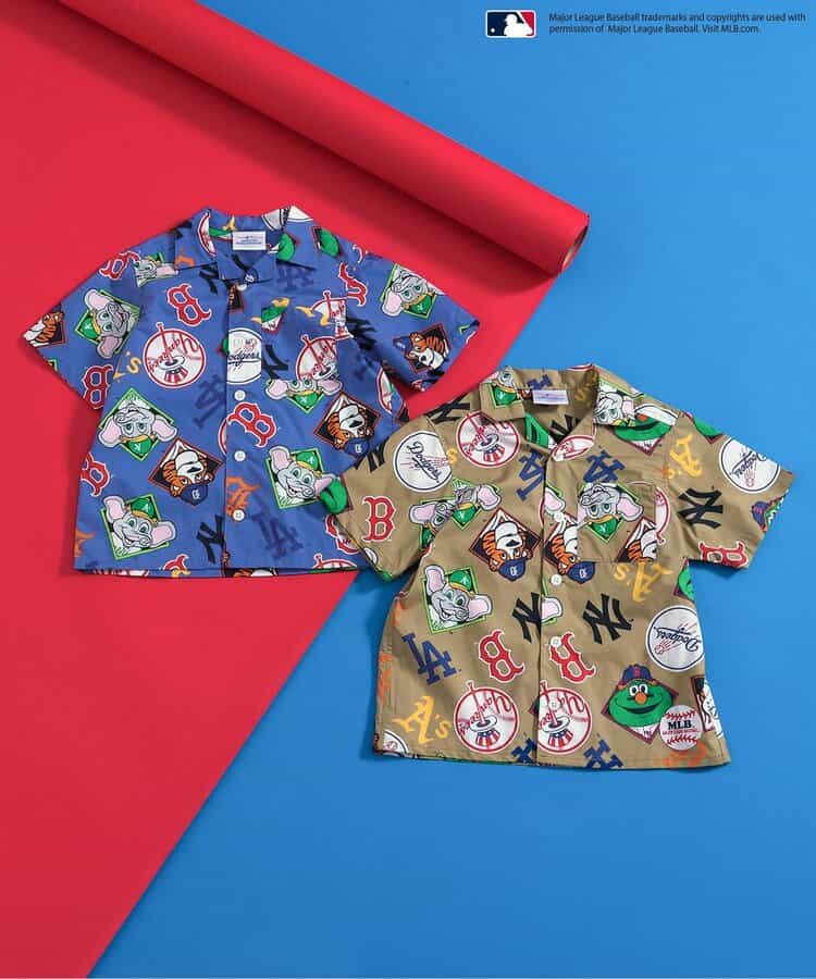 BREEZE x MLB Shirt (80-140cm) for Boys (Summer TOPS)