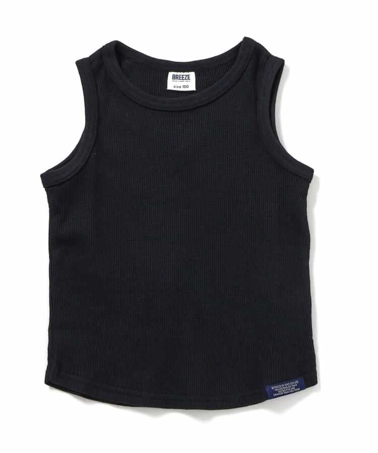 Japanese children's clothing BREEZE waffle vest 80-150cm boys/girls summer TOPS