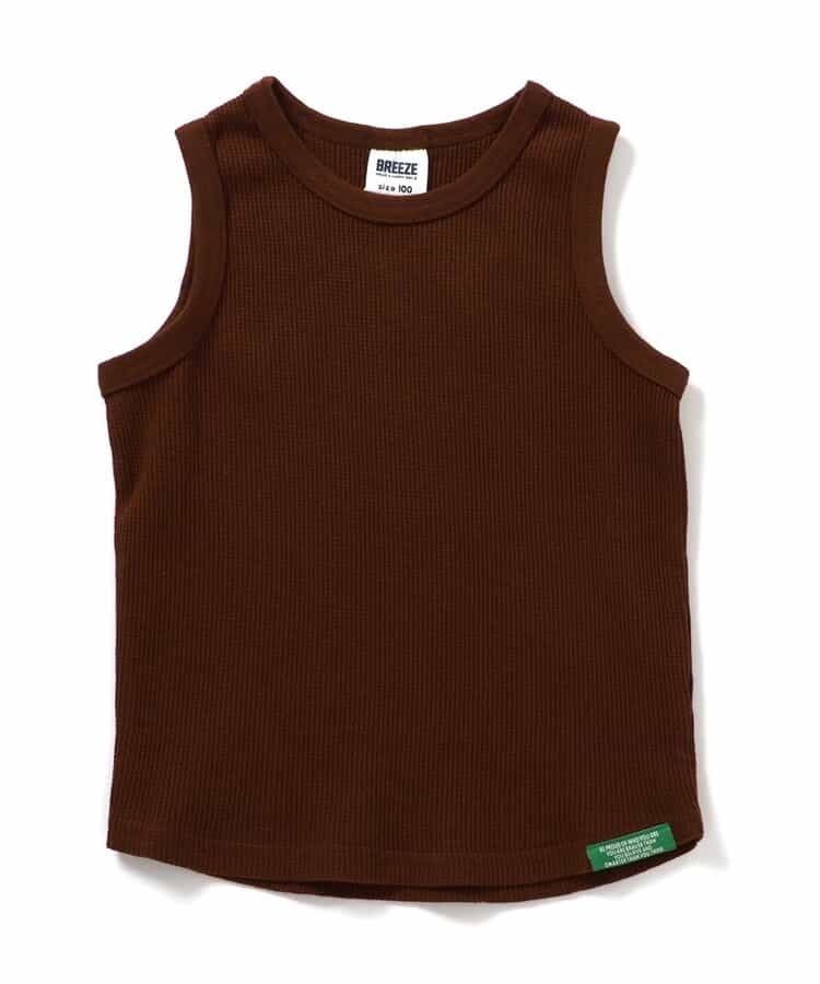 Japanese children's clothing BREEZE waffle vest 80-150cm boys/girls summer TOPS