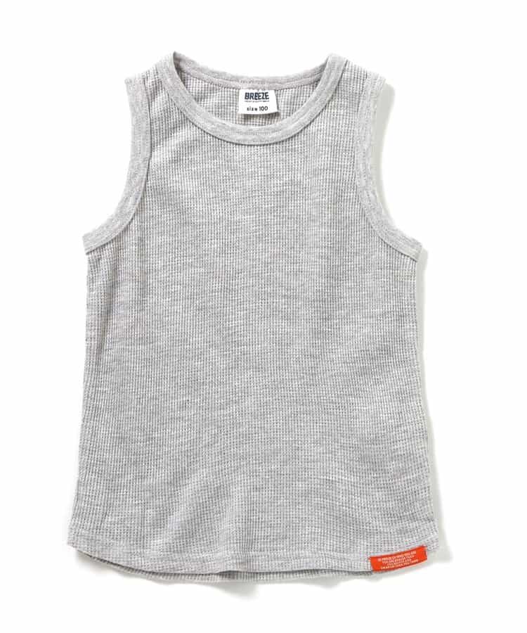 Japanese children's clothing BREEZE waffle vest 80-150cm boys/girls summer TOPS