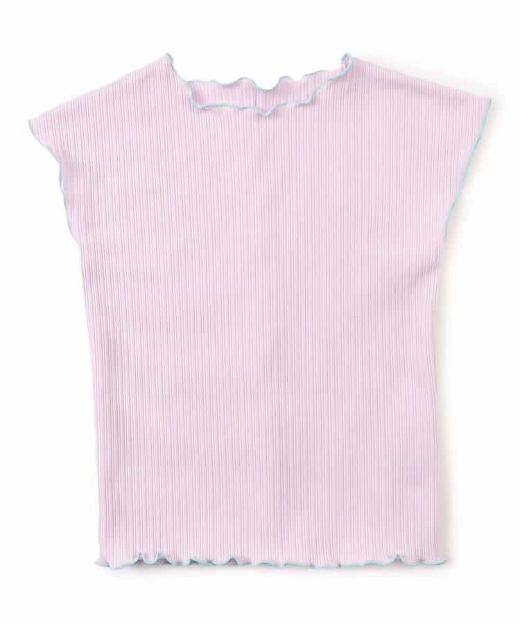 Japanese children's clothing BREEZE soft ribbed vest 80-140cm girls summer TOPS
