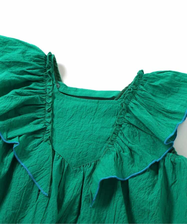 Japanese children's clothing BREEZE small flying sleeve top 80-140cm girls summer TOPS