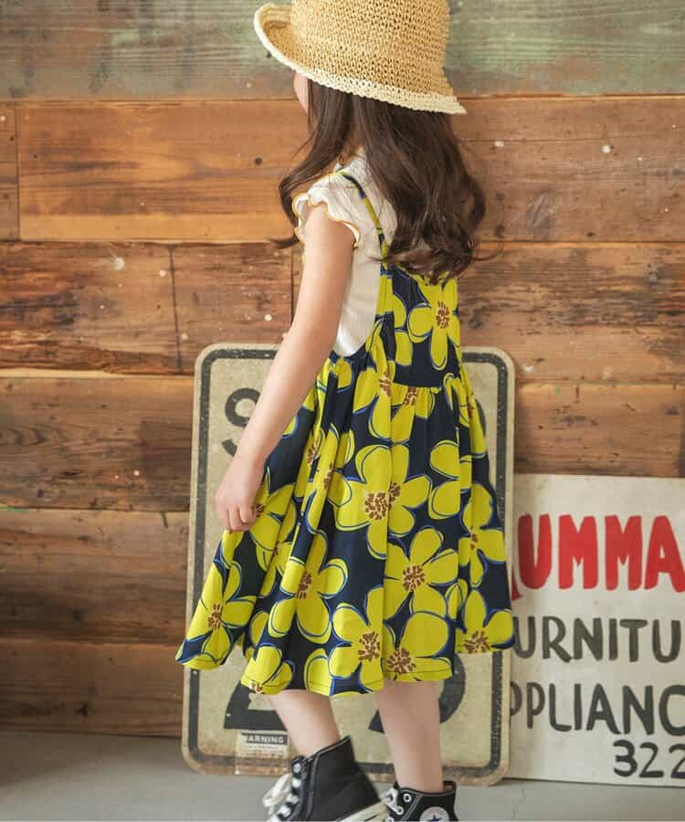 BREEZE Quick-Drying Holiday Style Sling Dress (80-140cm) for Girls (Summer Dresses)