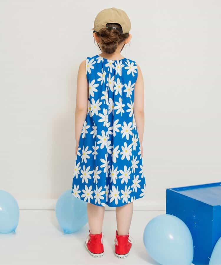 Japanese children's clothing BREEZE flared dress 80-140cm girls summer TOPS
